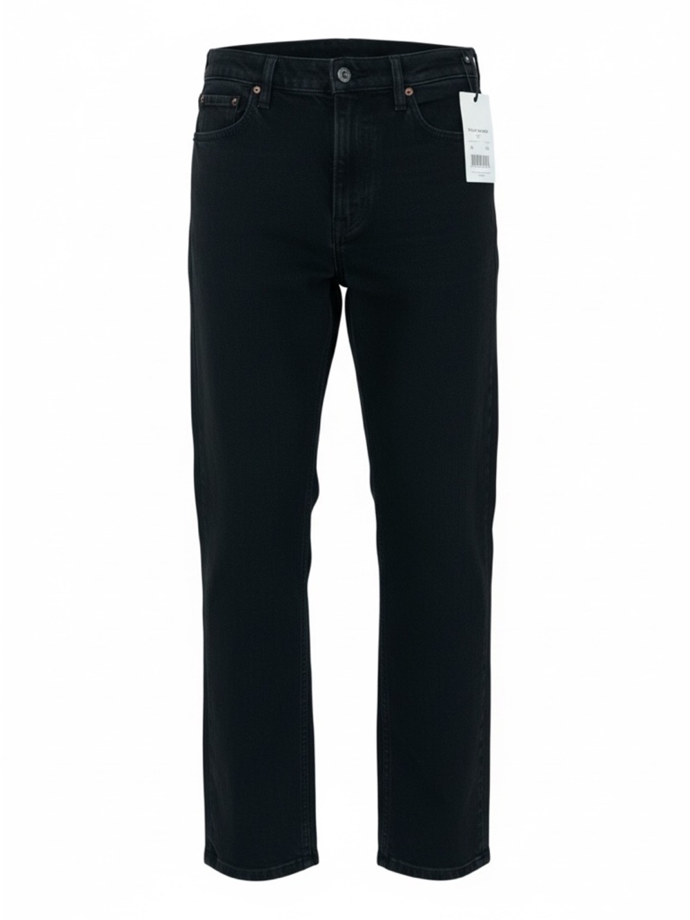 Abercrombie Black 90s Straight Jeans Mid Rise Straight Leg Size 30 Long NWT